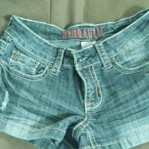 Hydraulic Jean Shorts